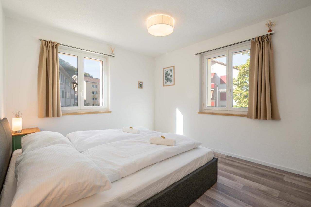 Moderne Wohnung Mit Parkplatz Ostermundigen Luaran gambar